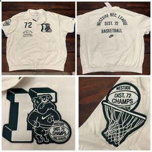 Nike Authentics Basketball Warm Up Short Sleeve Jacket